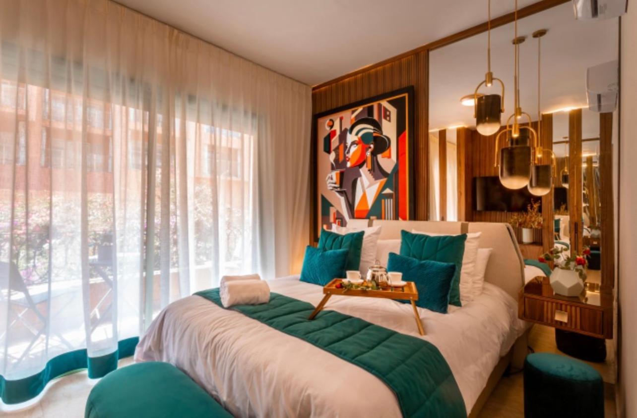 Logement De Luxe Avec Piscine, Hivernage Марракеш Екстер'єр фото